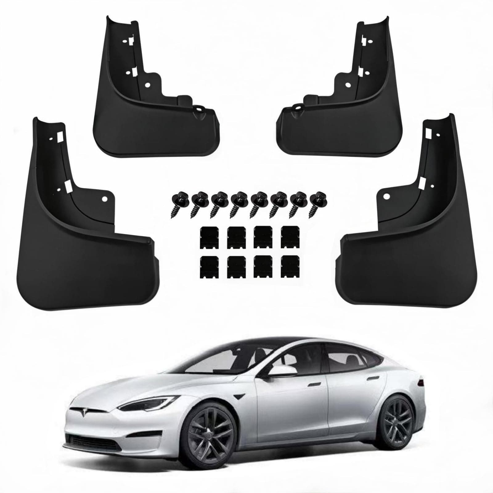 No-Drill Mud Flaps (Set of 4)