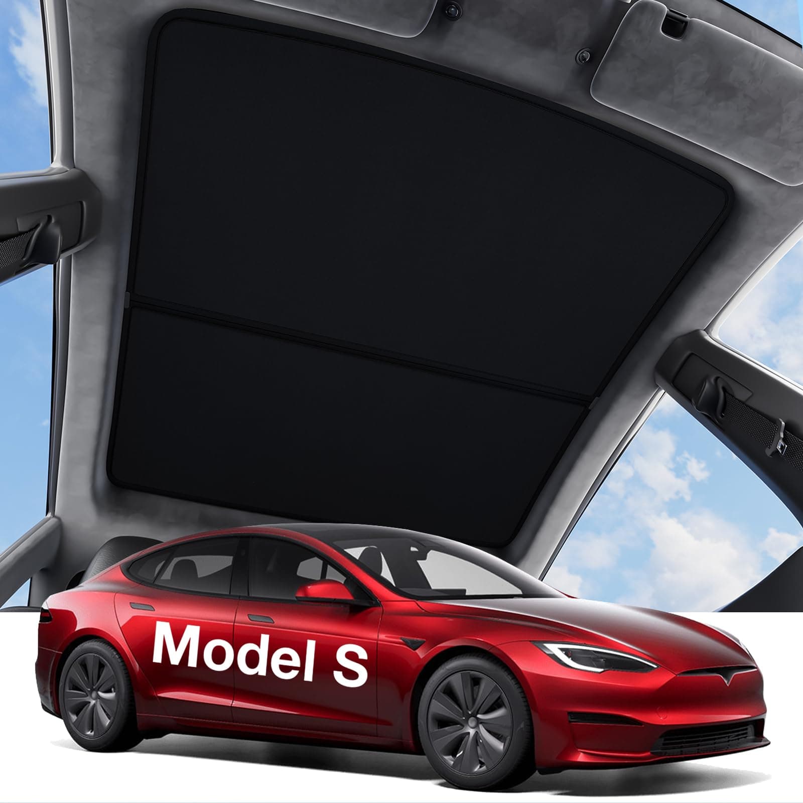 Model S Glass Roof Sunshade