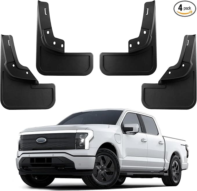 Lightning No Drill Mud Flaps