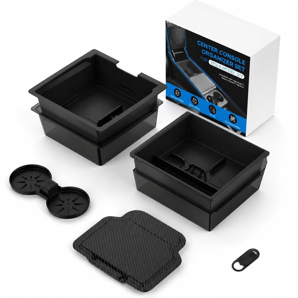 Center Console Organizer Tray