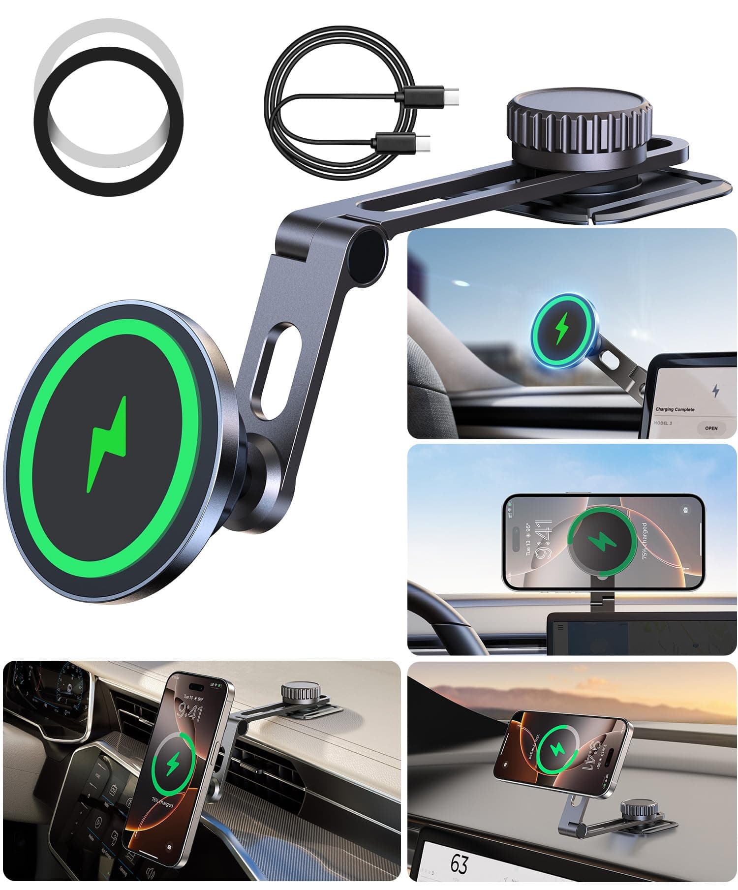 MagSafe 15W Wireless Charging Phone Mount