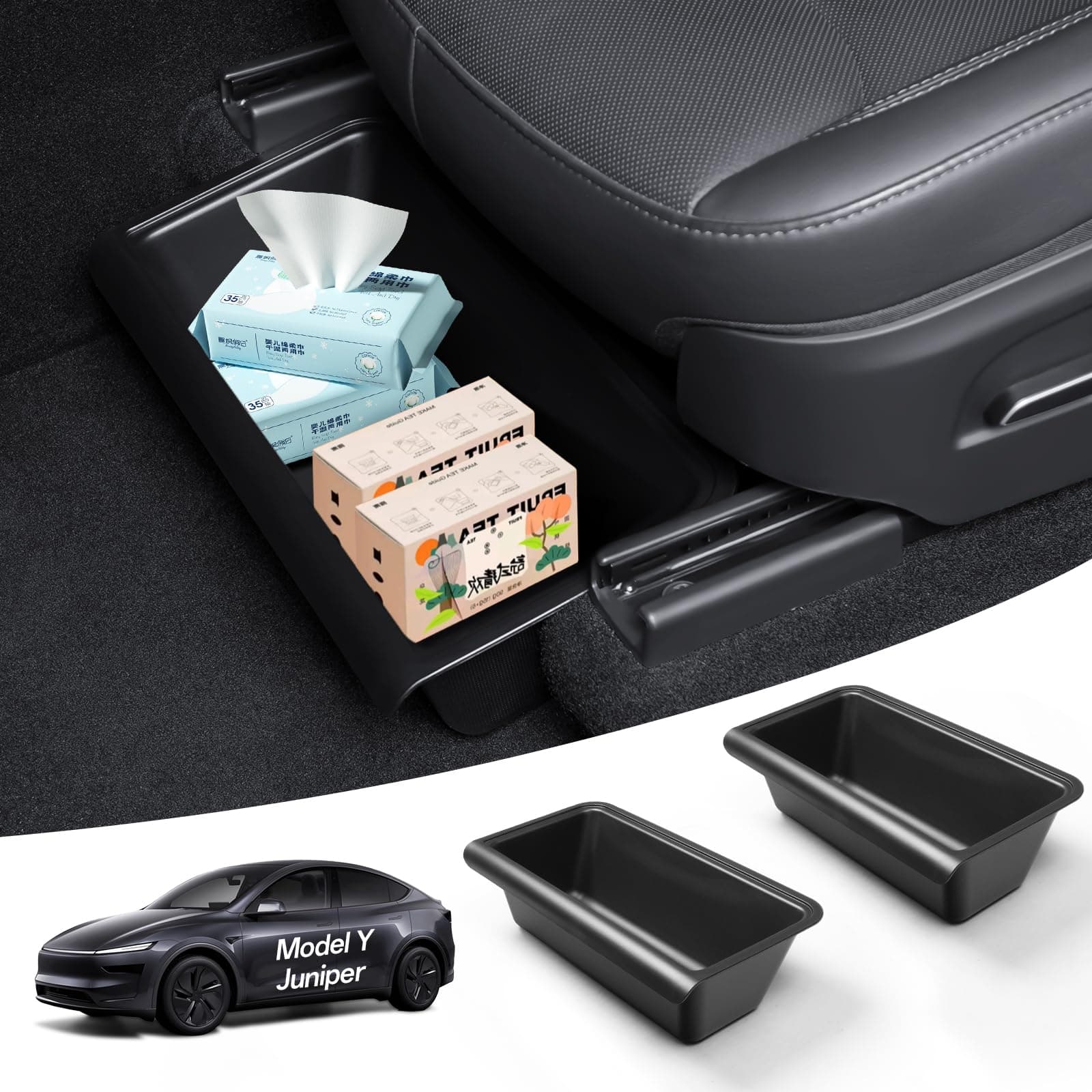 Under-Seat Hidden Storage Box