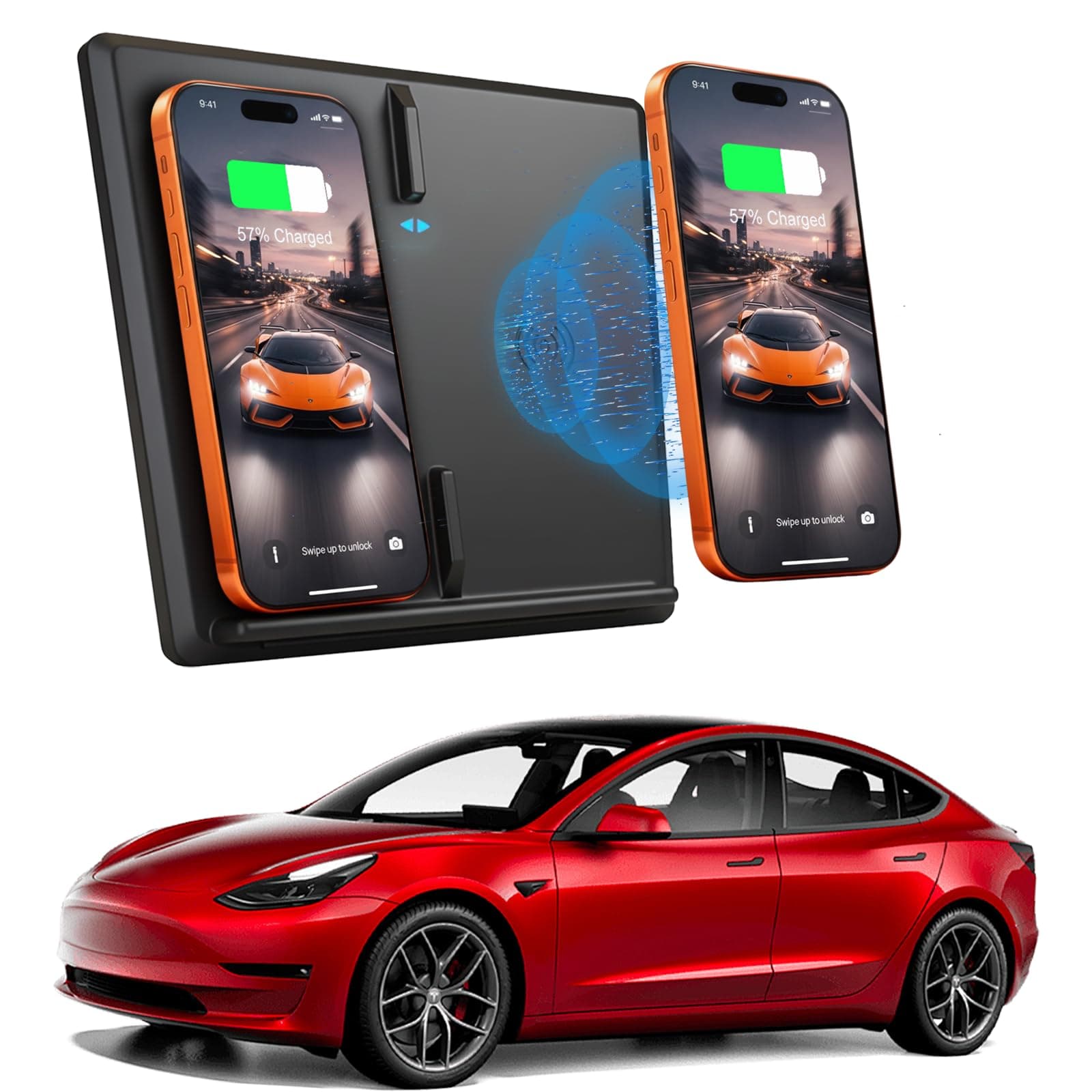 Center Console Wireless Phone Charger