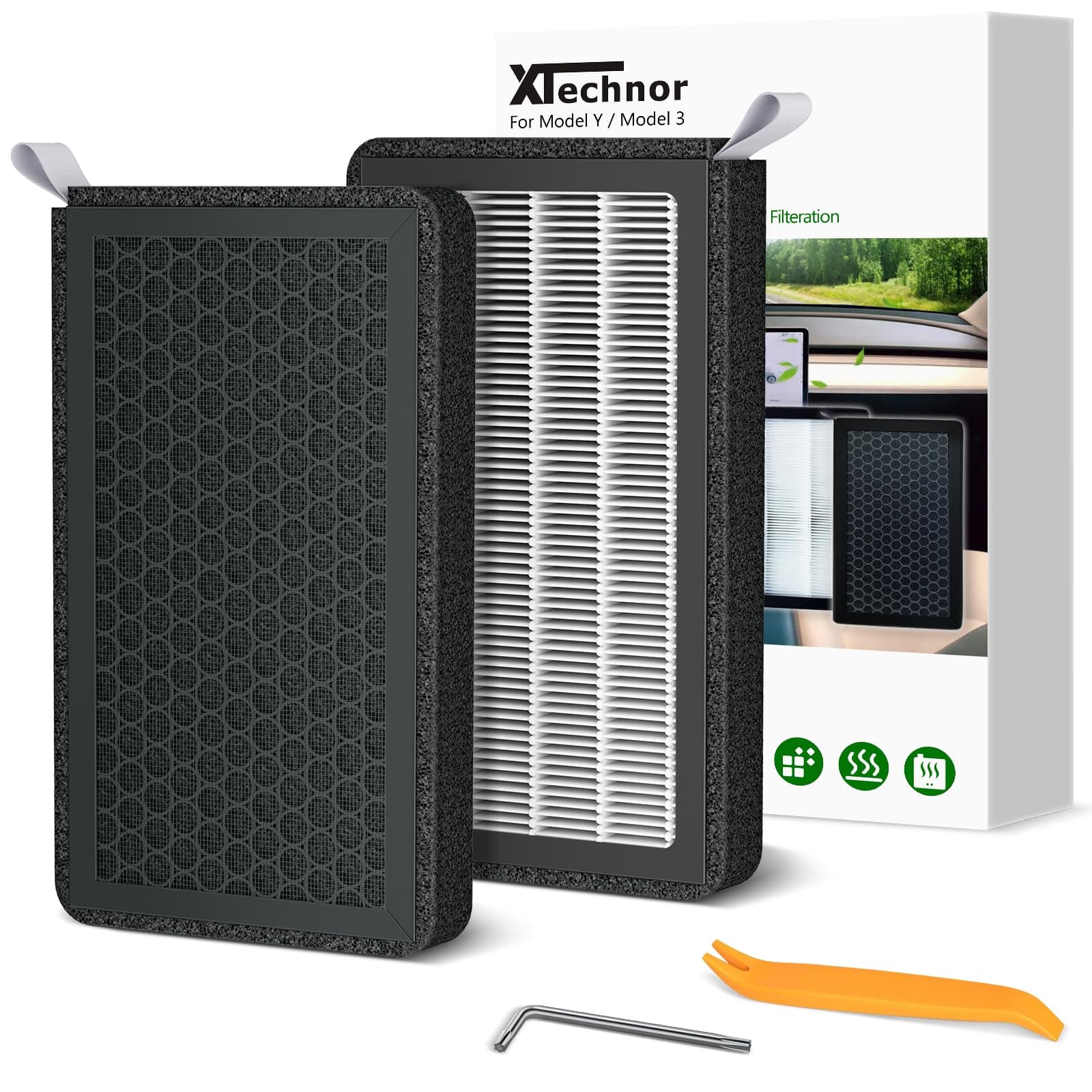 HEPA Cabin Air Filter (2-Pack)